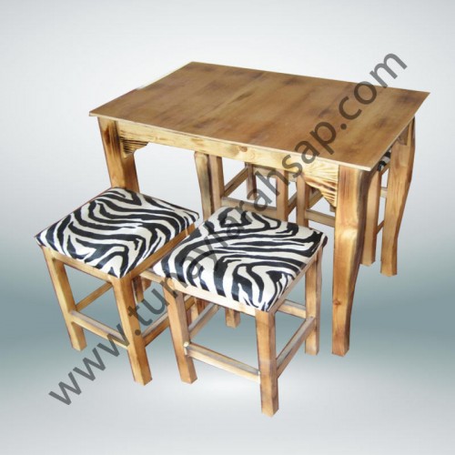 dg0013 Füsun Ahşap Tabure